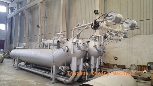Jet Dyeing Machine For Satin Fabric / TH-VA High Pressure Rapid Dyeing Machine